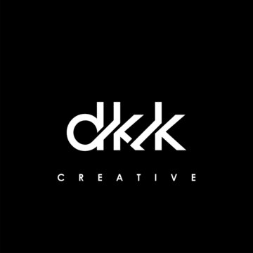 DKK Letter Initial Logo Design Template Vector Illustration