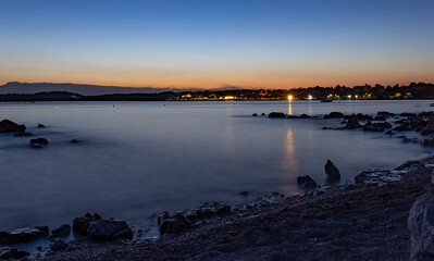 Abenstimmung am Meer