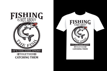 Fishing T-Shirt Design, Vintage fishing emblems,fishing t shirt design, badges, vector illustration, Poster, Trendy T-shirt, t-shirt and poster