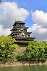 広島城　広島　日本