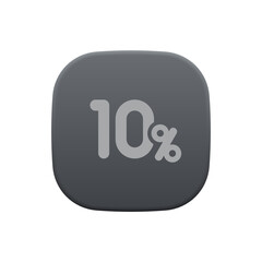 10% - Sticker