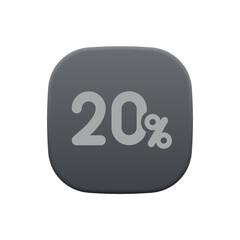 20% - Sticker