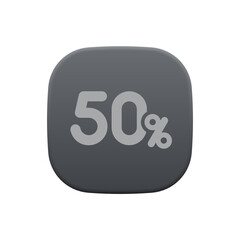 50% - Sticker