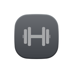 dumbbell - Sticker