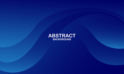 Abstract blue wave background. Eps10 vector