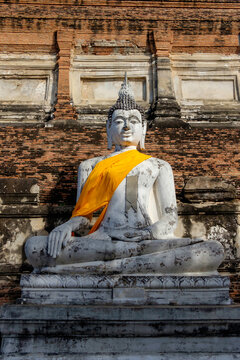 Buddha statues of Ayutthaya, Thailand.