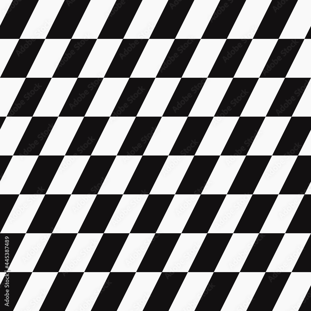 Poster Race flag diagonal. Vector seamless rectangles flag sample.