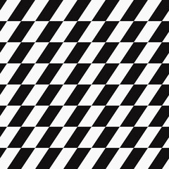Race flag diagonal. Vector seamless rectangles flag sample. Checker and repeated squares.