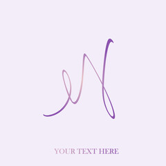 ES monogram logo.Calligraphic signature icon.Handwritten lettering sign isolated on light background.Letter e, letter s alphabet initials.