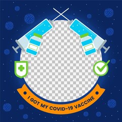 Flat Design Coronavihand Drawn Coronavirus Avatar Facebook Framerus Facebook Frame