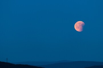 moon in the sky