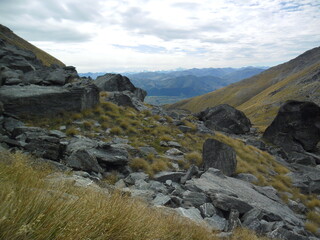 landscape with sky and clouds