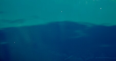 Watersurface with cloud pattern 