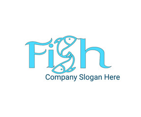 Fish logo design
