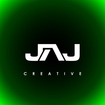 JAJ Letter Initial Logo Design Template Vector Illustration