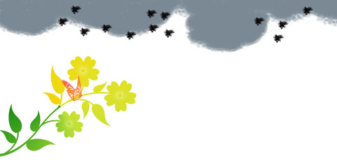 Beautiful natural background design