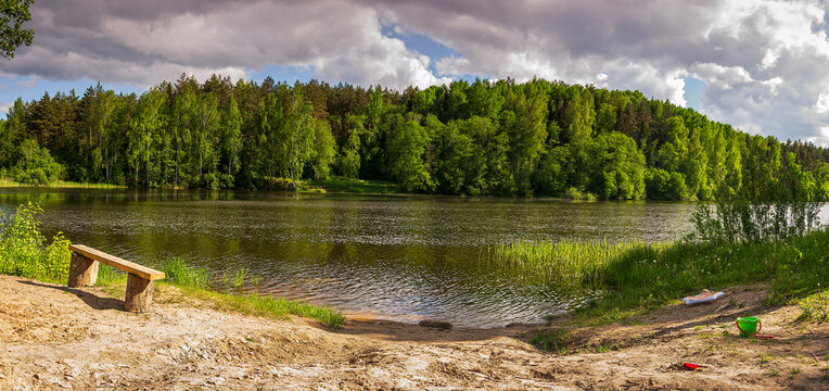 Panorama Of The River, The Beach, Forgotten Toys