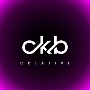 CKB Letter Initial Logo Design Template Vector Illustration