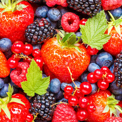 Berries fruits berry fruit strawberries strawberry blueberries blueberry square background