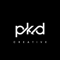 PKD Letter Initial Logo Design Template Vector Illustration
