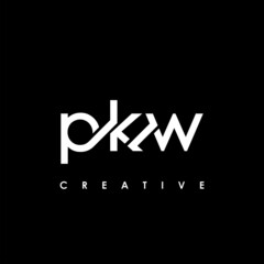 PKW Letter Initial Logo Design Template Vector Illustration