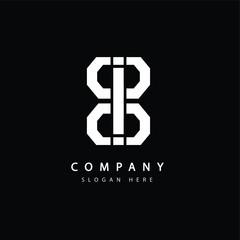 Simple illustration logo for financial company.