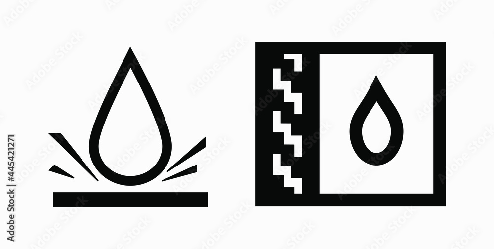 Poster blood drop icon isolated minimal single flat linear icon for application and info-graphic. commercia
