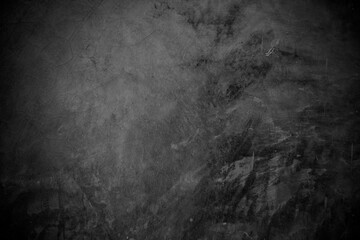 Old wall texture cement dark black gray  background abstract grey color design are light with white gradient background.