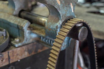 Old timing belt