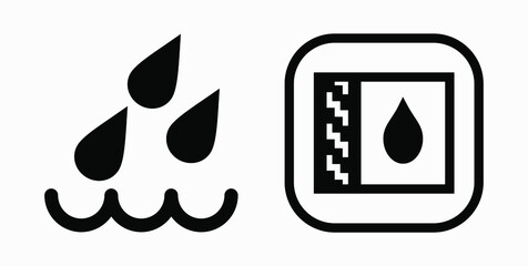 Blood Drop Icon isolated minimal single flat linear icon for application and info-graphic. Commercial line vector icon for websites and mobile minimalistic flat design.