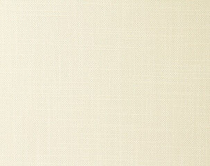 White fabric background with a small round rib. Cotton fabric with a simple pattern