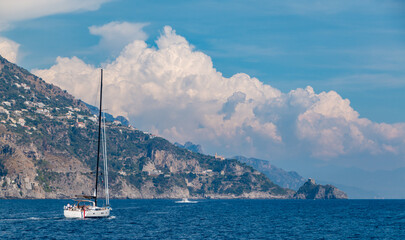 Amalfi Coast Sailing Boat