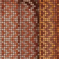 Pattern of mosaic in a modern style.