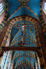 Saint Mary Basilica in Krakow, Poland