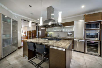 Luxury Canadian House with wood working, wood floors, wood staircases, furnished, staged and well kept