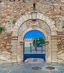 Venetian Gate, Rethymno, Crete island, Greece