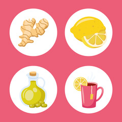 home remedies four icons