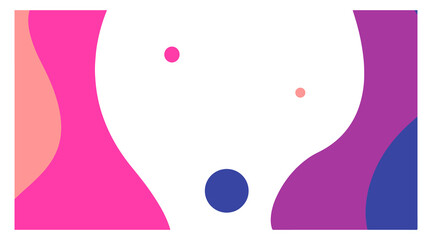 curved abstract copy space in a fluid style. decorative element for background writing text. creative graphic illustration in vector.