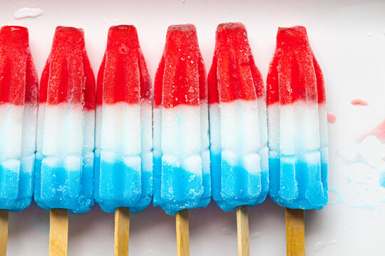 Red, White, and Blue Popsicle 2