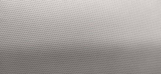 Vintage old style or design blank gray and white color artificial leather skin sheet surface background texture pattern with copy space. Horizontal beautiful close up macro detail flat lay top view.