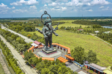 Ganesha bronze statue - Khlong Khuean Ganesh International park in Chachoengsao, Thailand