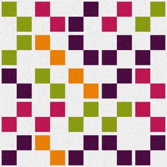 Abstract Geometric Pattern generative computational art illustration