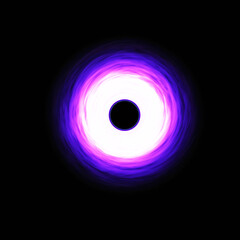 Black holes 3d rendering. Art black hole background. Dark dimension. Mysterious dimension. Wormhole.