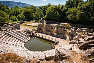 The most famous historical landmark in Albania - Butrint National Park