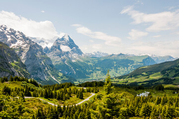 Grindelwald, Eiger, Eigernordwand, Schreckhorn, Wetterhorn, Grosse Scheidegg, Kleine Scheidegg,...