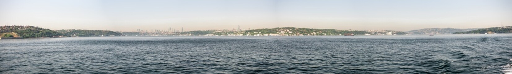 Fototapeta na wymiar İstanbul - Turkey - 07.22.2021: Bosphorus