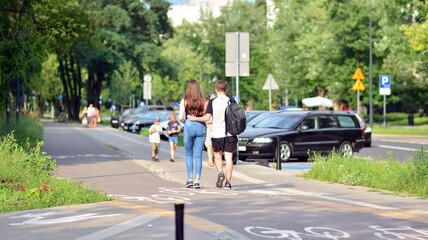  district along  street. Lovely part of city