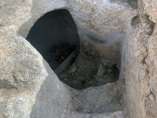 A home mikvah in the ancient Jewish settlement of Susiya