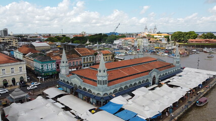 Mercado de Ferro em Belém do Pará - obrazy, fototapety, plakaty