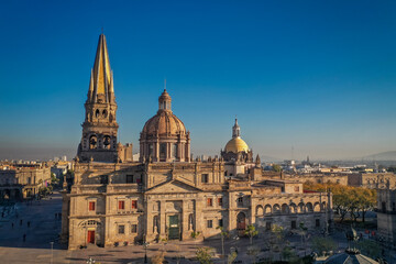 Fototapeta na wymiar Guadalajara Cathedral